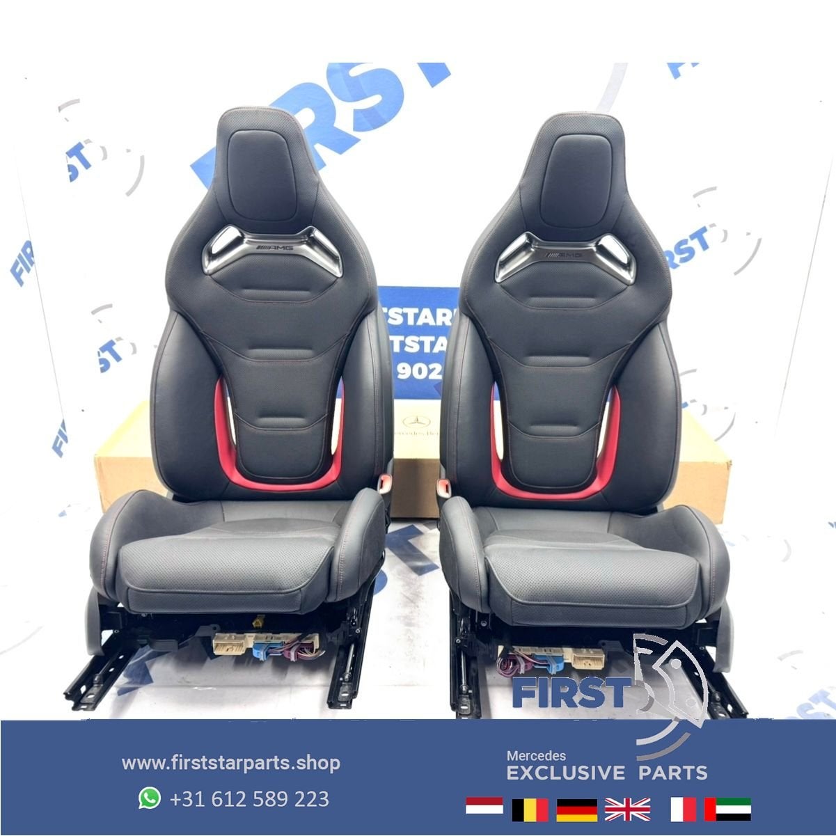 W206 W236 C43 C63 CLE53 CLE53 AMG KUIP STOELEN SET C43 C63s, Gebruikt, -, Ophalen of Verzenden, -