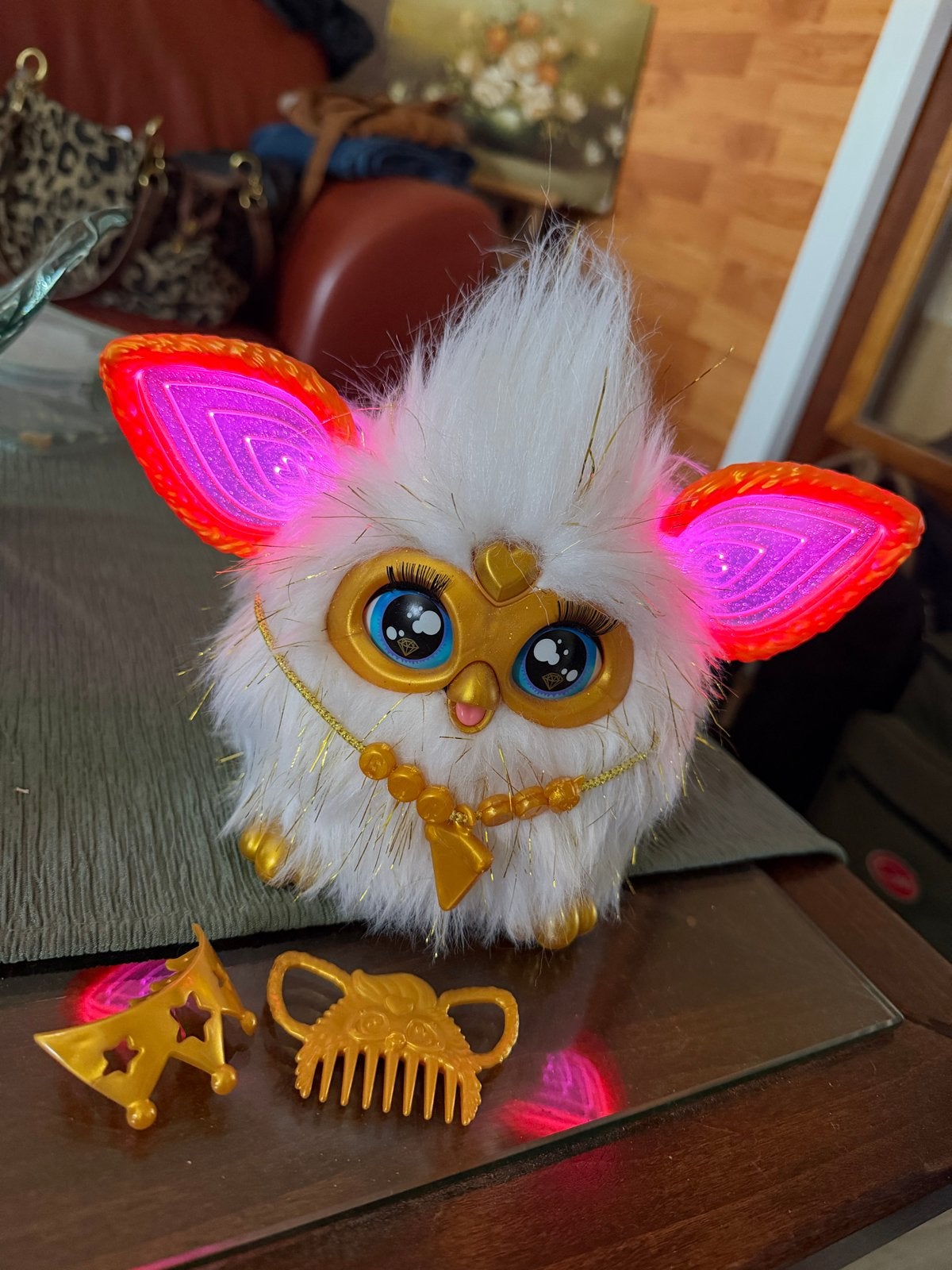 Furby Gouden Glamour - Zo goed als nieuw, compleet!, Kinderen en Baby's, Speelgoed | Overig, Ophalen of Verzenden, Zo goed als nieuw