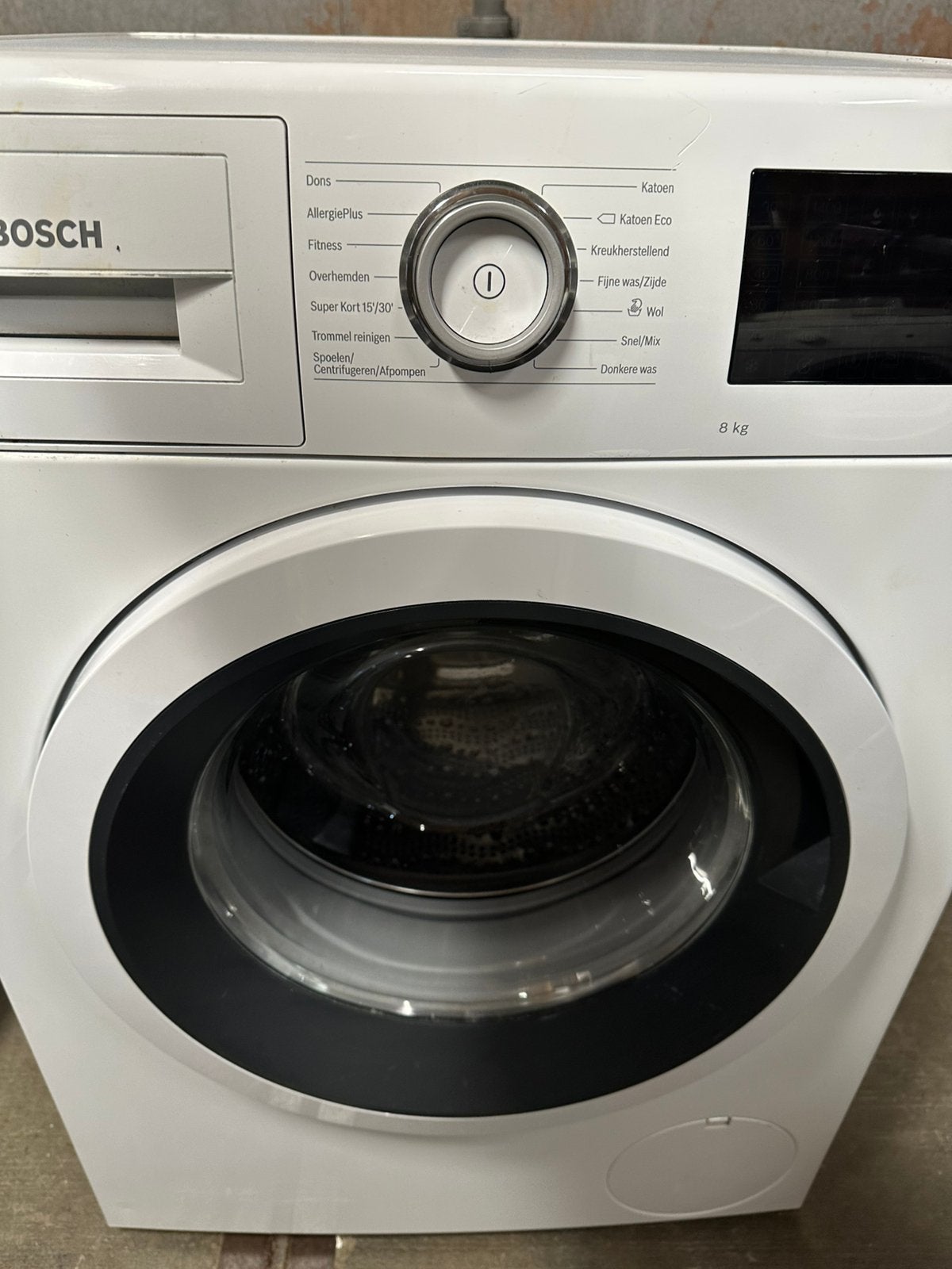 Bosch seri 6 wasmachine 8 kg