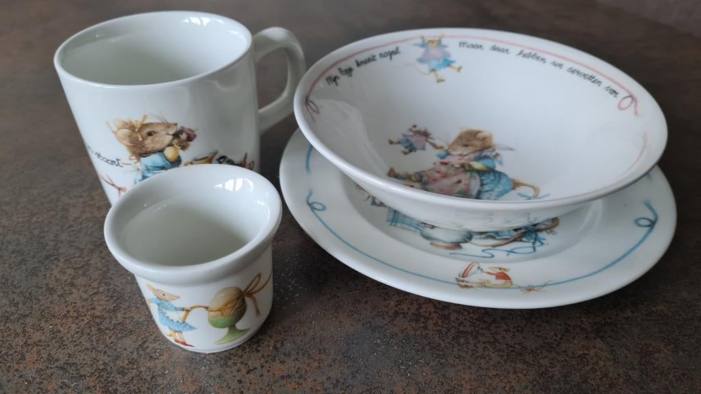 Vera de Muis kinder servies (Marjolein Bastin), Ophalen of Verzenden