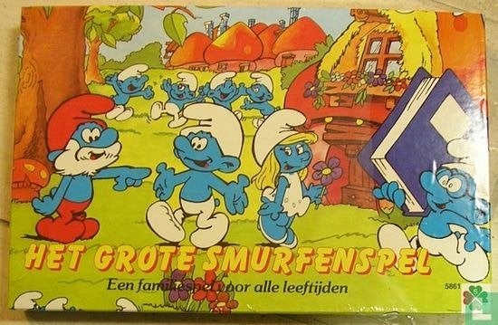 Het Grote Smurfenspel (1983), Een of twee spelers, Ophalen of Verzenden, Gebruikt, Selecta