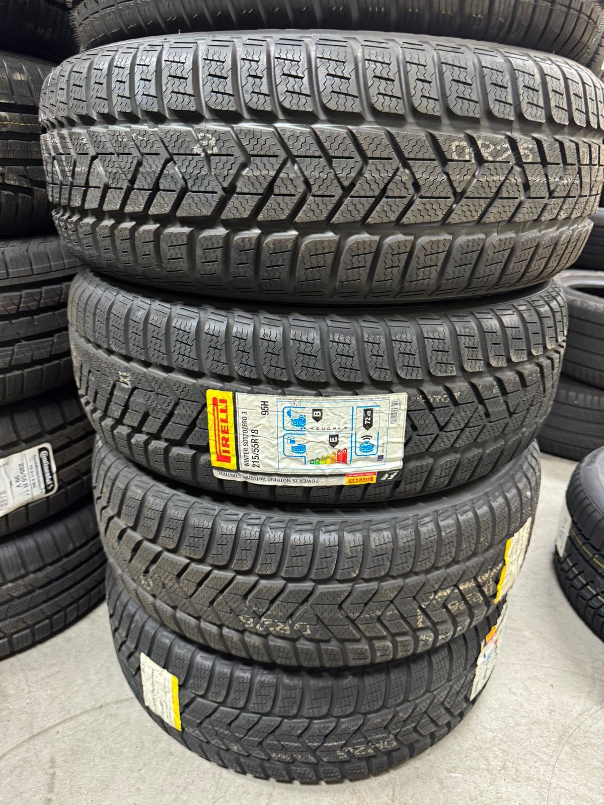 Nieuwe pirelli winter/zomer continental sport oude datering, Ophalen