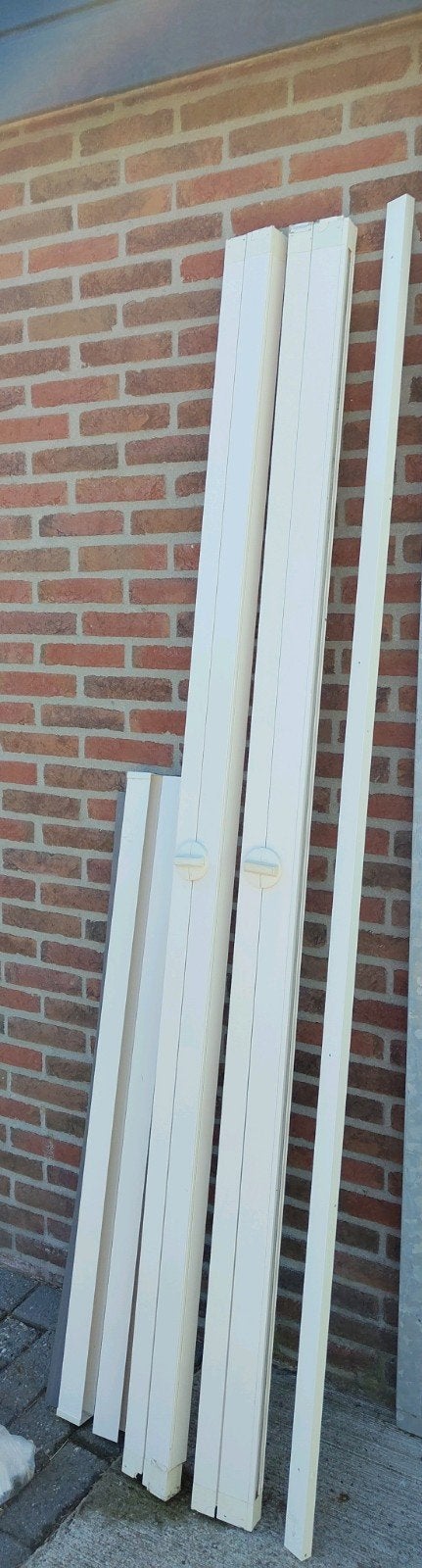 2 unilux plisséfit hordeuren te koop, Hordeur, Schuifdeur, 200 tot 215 cm, Ophalen