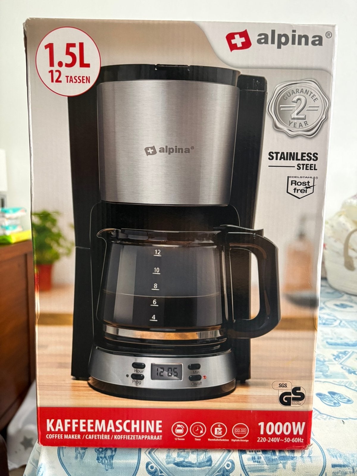 Nieuwe koffiezetapparaat, Witgoed en Apparatuur, Ophalen, Zo goed als nieuw, Koffiemachine