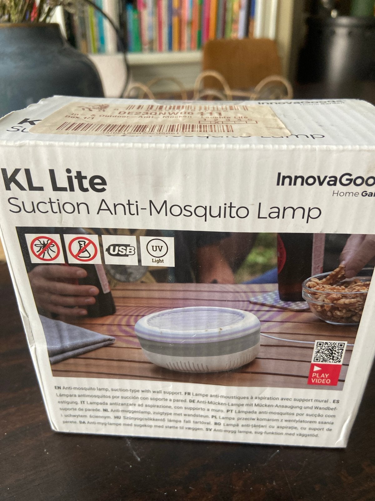 InnovaGoods KL Lite Anti-Muggenlamp nieuw in doos, Ophalen of Verzenden, Nieuw