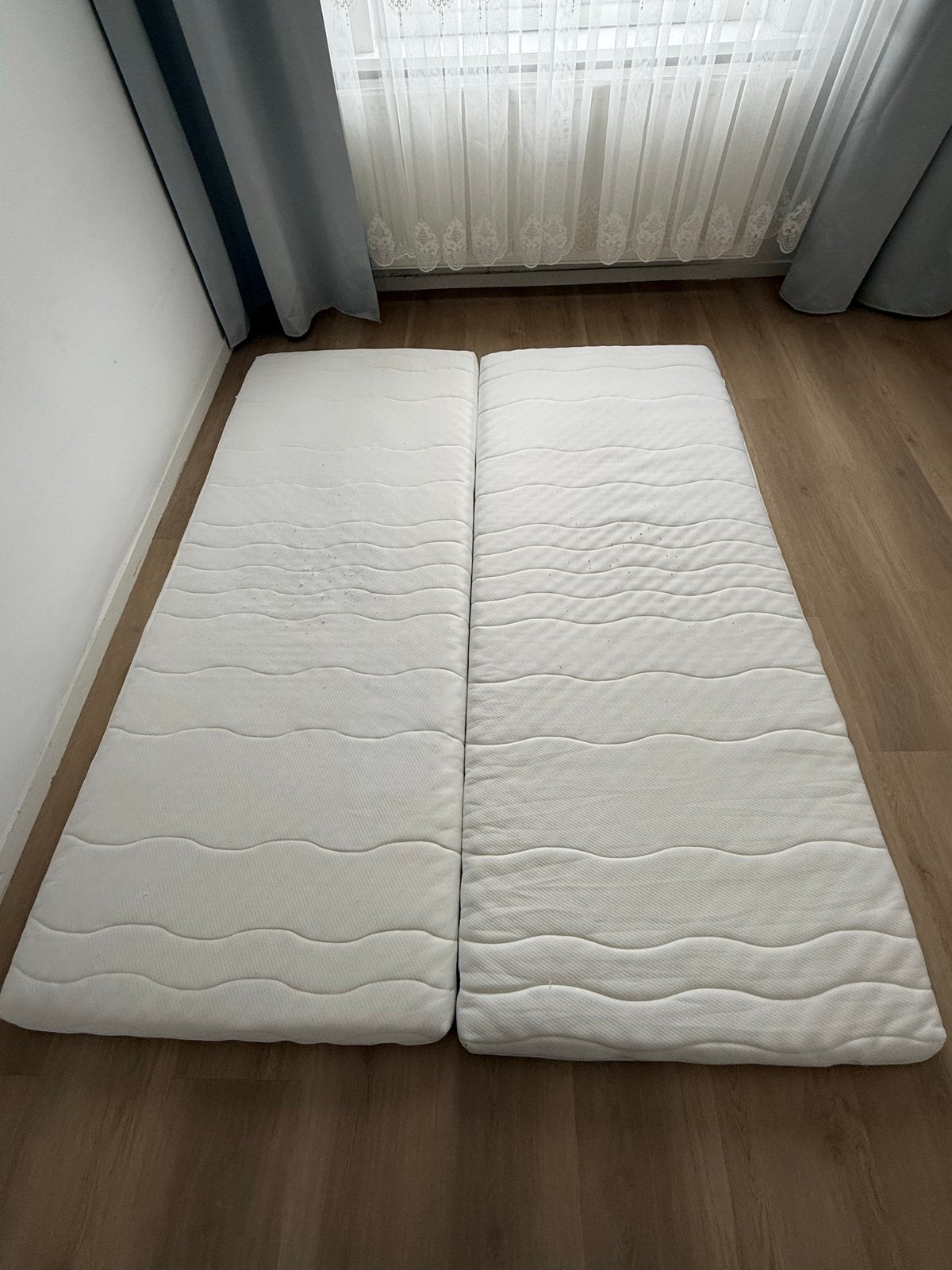2 Toppers 80x200 cm, Ophalen, Gebruikt, Eenpersoons, 80 cm