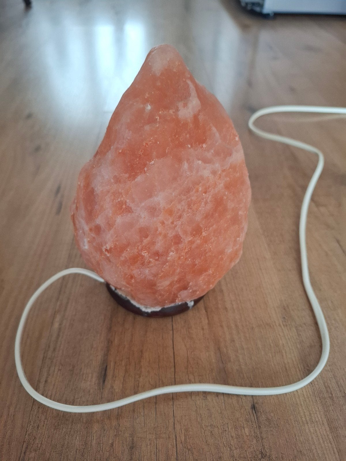 Zoutlamp, Huis en Inrichting, Lampen | Tafellampen, Ophalen, Zo goed als nieuw, Zoutlamp