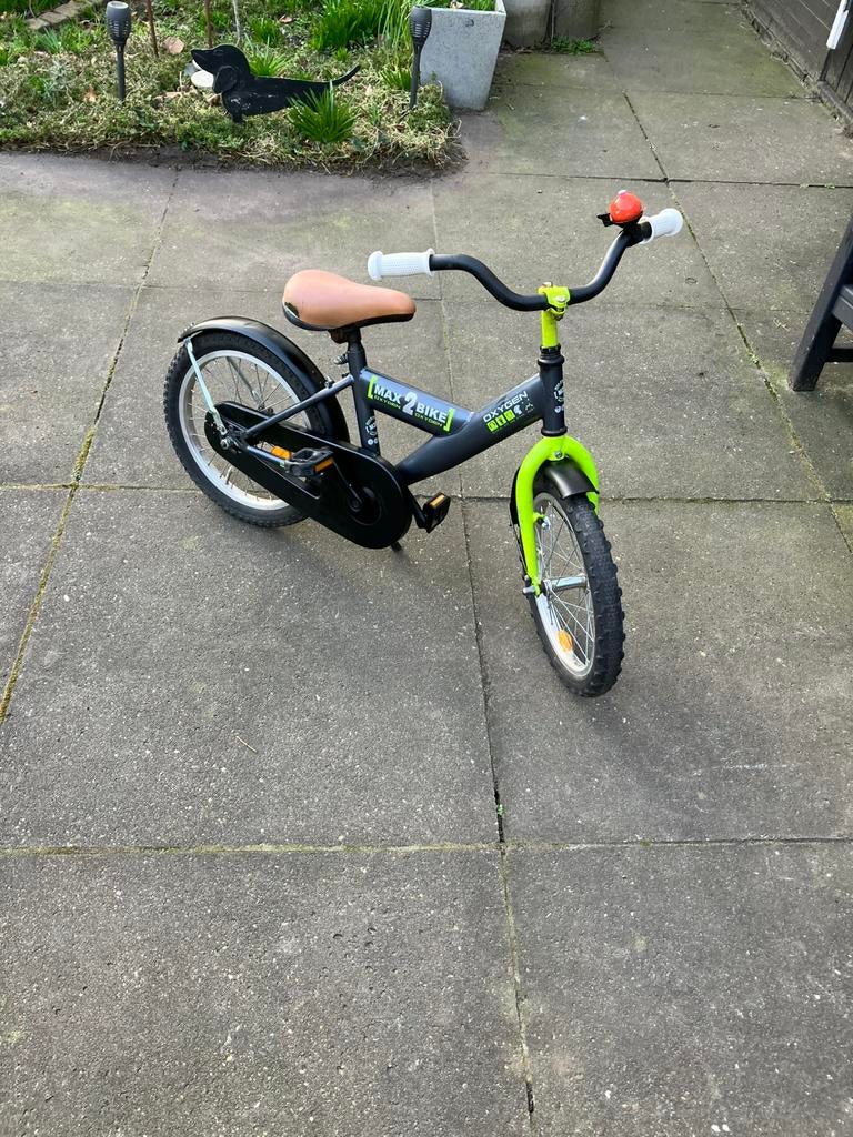 Leuk stoer 16 inch kinderfietsje., Ophalen, Gebruikt, 16 tot 20 inch