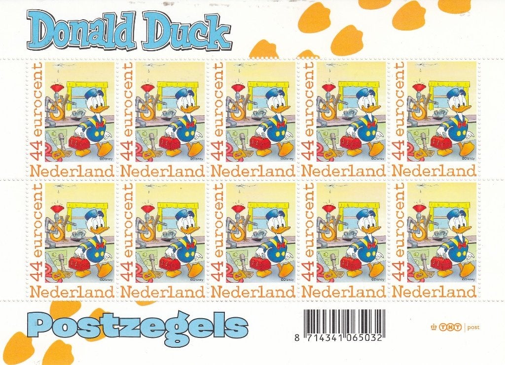 Nederland 6.03.4 - 2010 - Donald Duck- 2562-Ab-1- V- P, Verzenden, Na 1940, Postfris