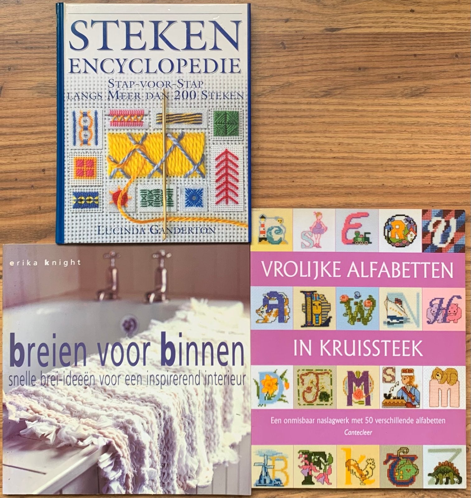 3 Boeken Breien / Haken, Ophalen of Verzenden, Gebruikt, Breien, Patroon of Boek