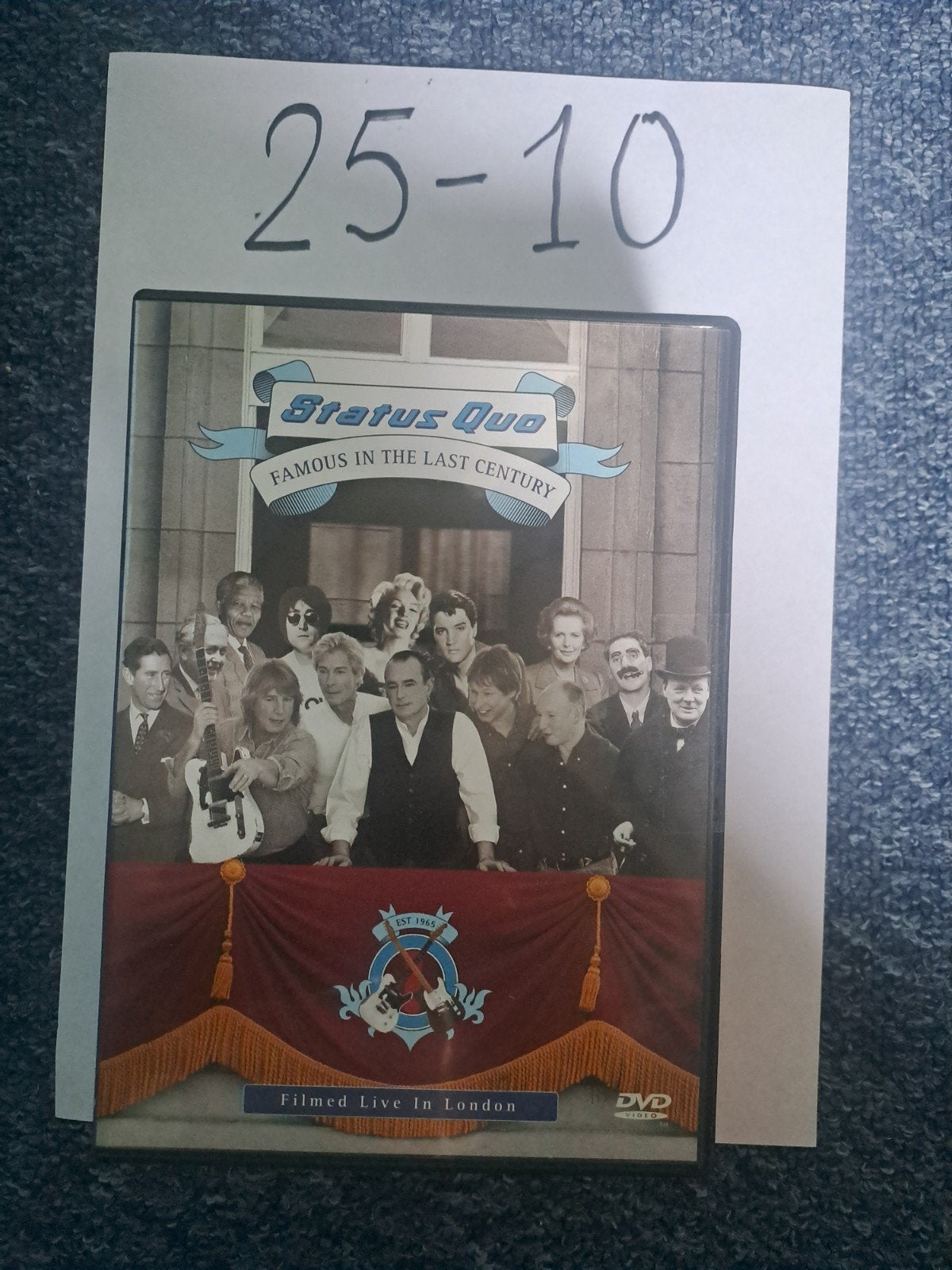 Status Quo - Famous in the Last Century DVD, Alle leeftijden, Ophalen of Verzenden, Zo goed als nieuw, Concert