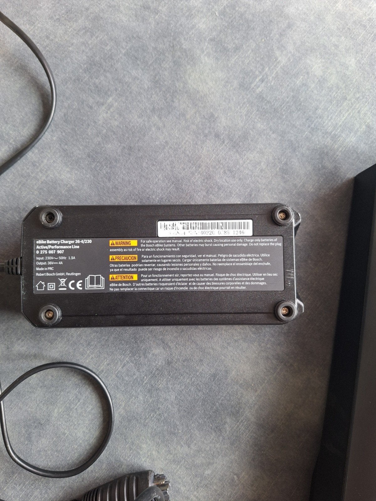 Bosch PowerPack 300 E-bike Accu met Oplader, Gebruikt