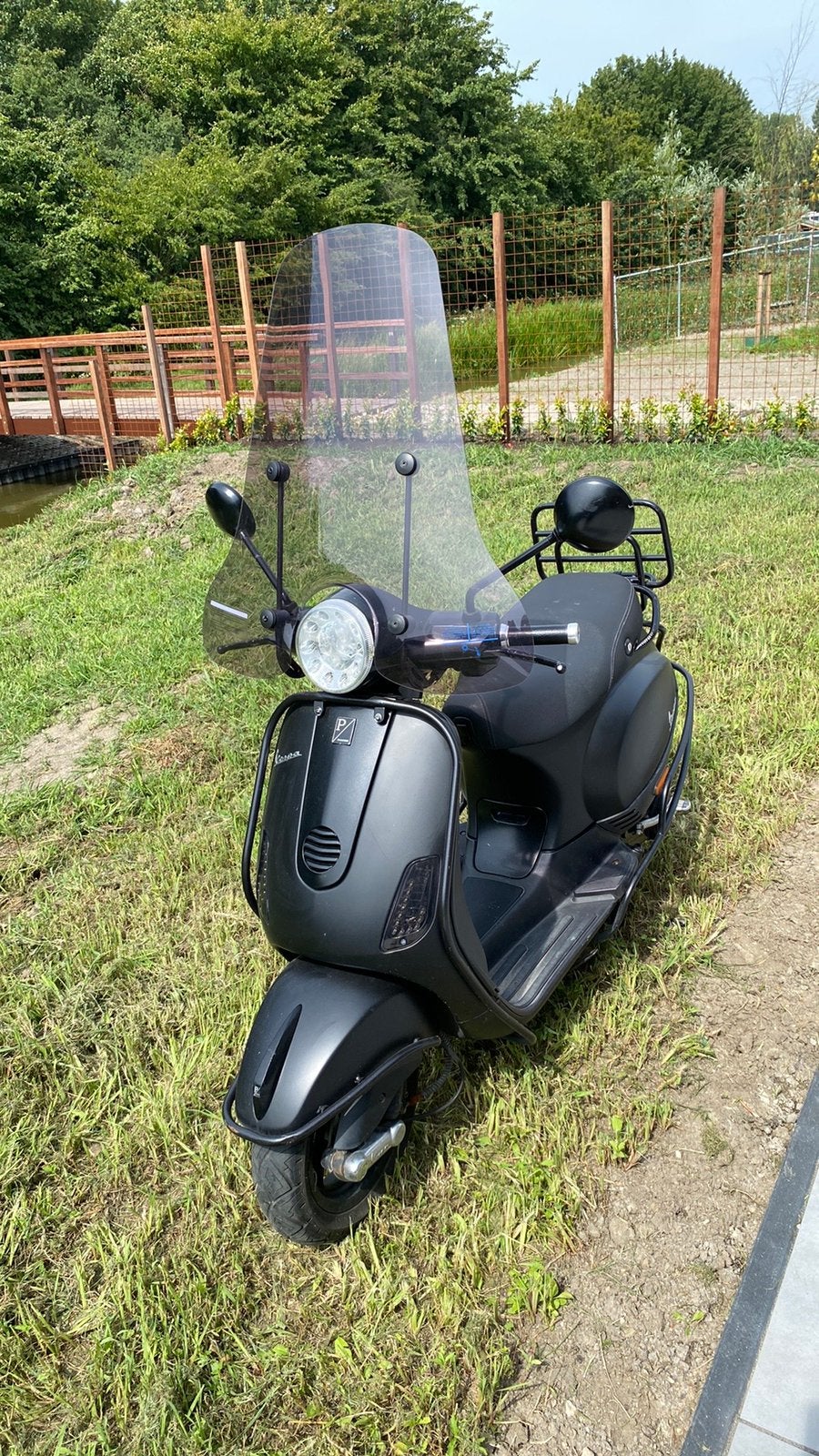Vespa LX50 4T zwart, Ophalen, Gebruikt, Benzine, Vespa LX