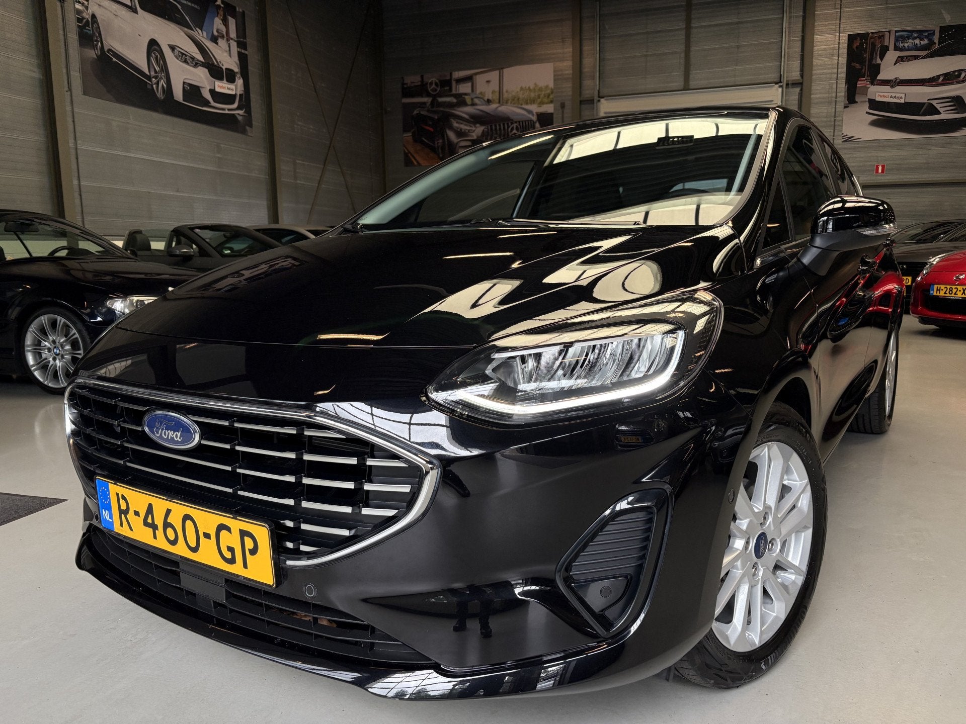 Ford Fiesta 1.0 EcoBoost Hybrid Titanium X Adapt Cruise, Nav, Auto's, Voorwielaandrijving, Gebruikt, Euro 6, Origineel Nederlands
