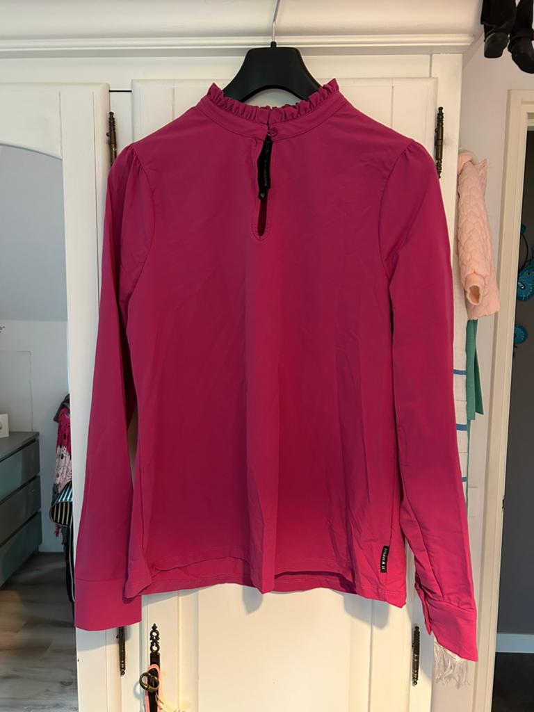 ZGAN Je m'appelle travel shirt lange mouw maat 40, Ophalen of Verzenden, Zo goed als nieuw, Maat 42/44 (L), Roze