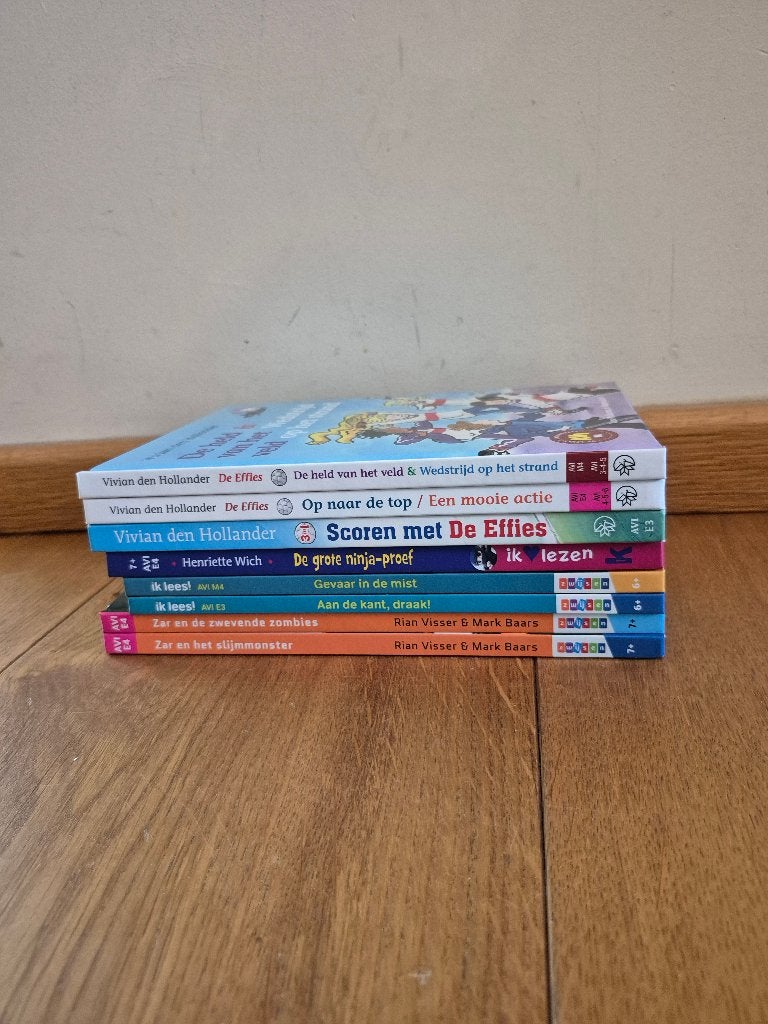 Leesboeken AVI niveau's (Effies, Agent en Boef en games), Boeken, Ophalen of Verzenden, Zo goed als nieuw, Rian Visser, Fictie algemeen
