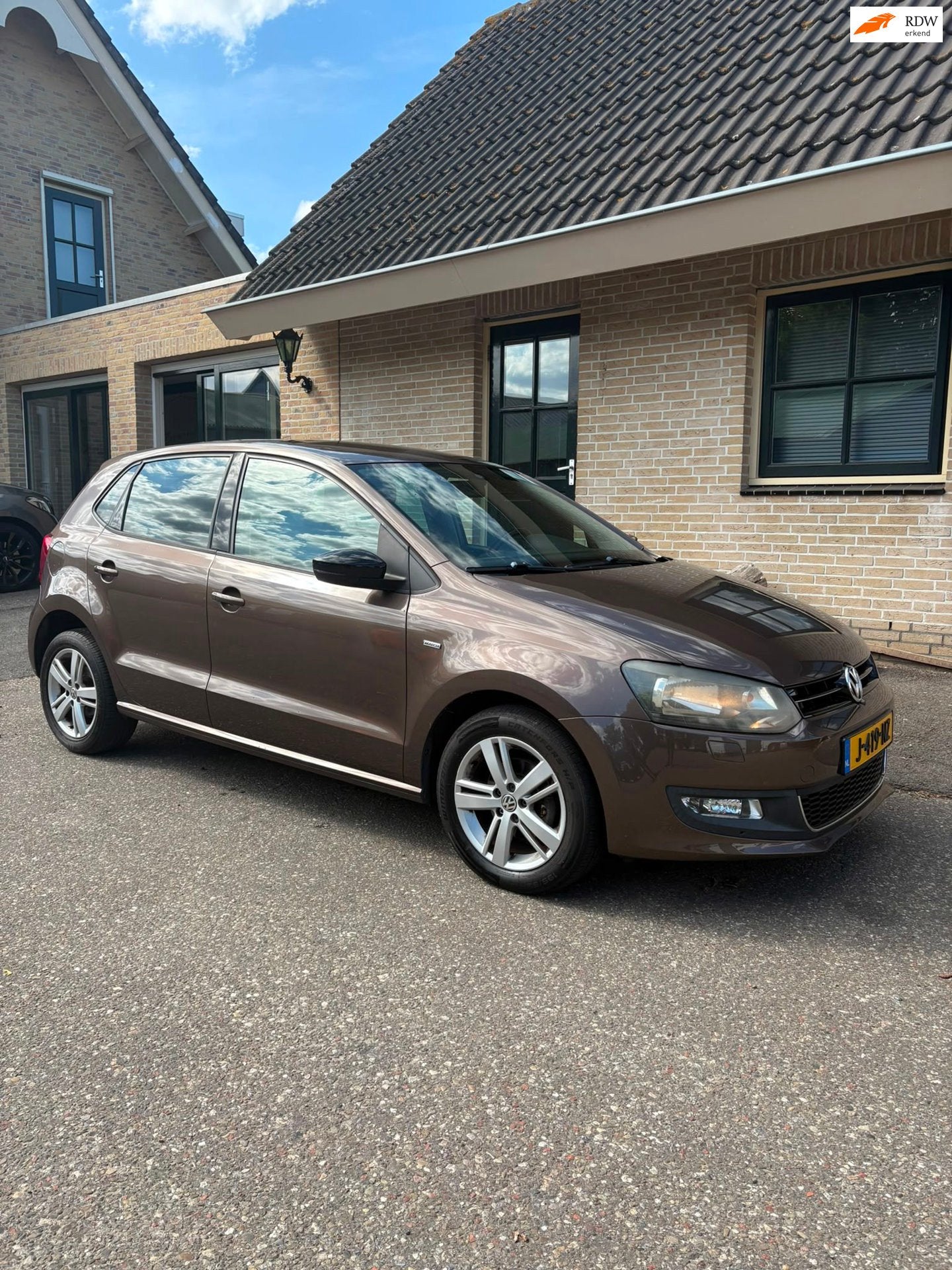 Volkswagen Polo 1.2 TSI Match | CRUISE | CLIMA | STOELVERWM, Voorwielaandrijving, Euro 5, Stof, Bruin