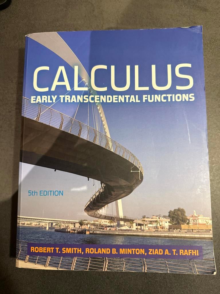 Calculus Early Transcendental Functions 5th Edition, Boeken, Ophalen of Verzenden, Beta, Gelezen, WO