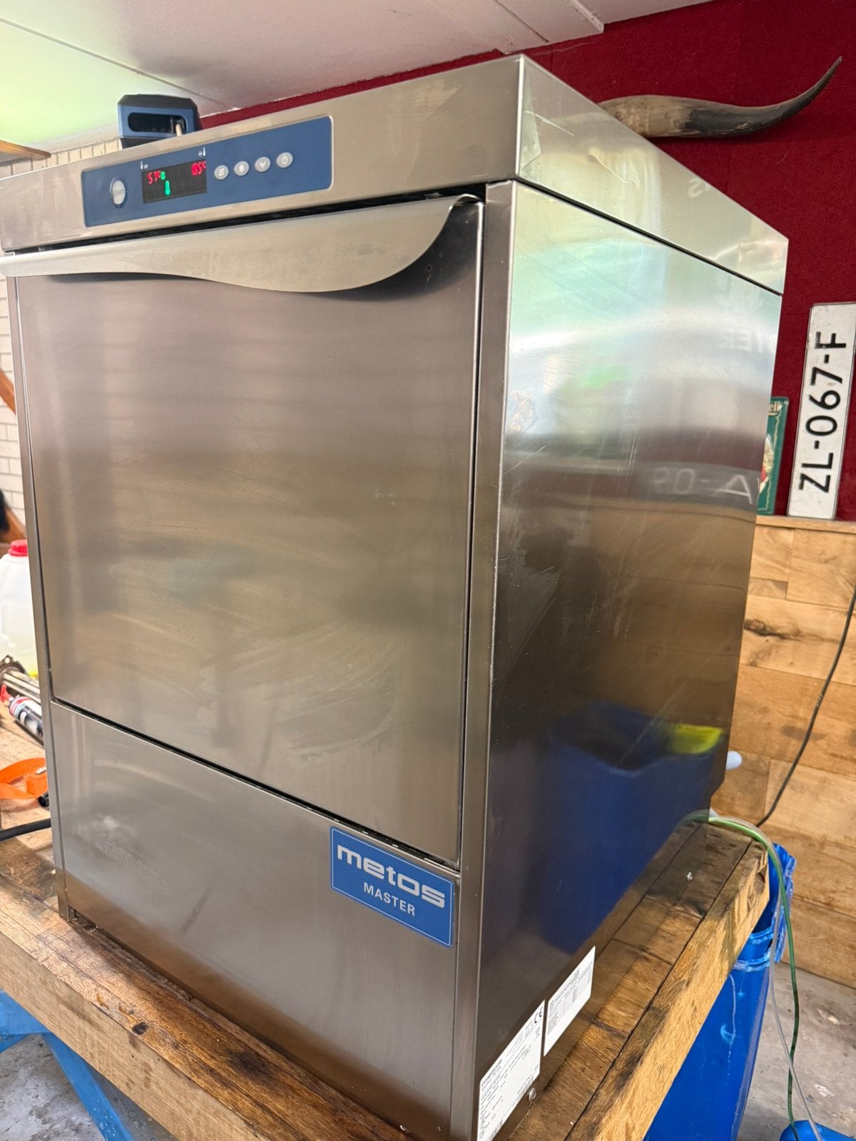 Metos / rhima horeca vaatwasser/krattenwasser / xl waskamer, Ophalen of Verzenden, Wassen en Drogen