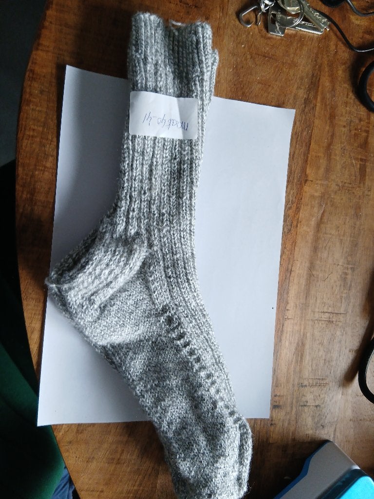 Gebreide sokken Maat 40-41, Kleding | Heren, Sokken en Kousen, Ophalen of Verzenden, Nieuw, Maat 39 t/m 42, Overige kleuren