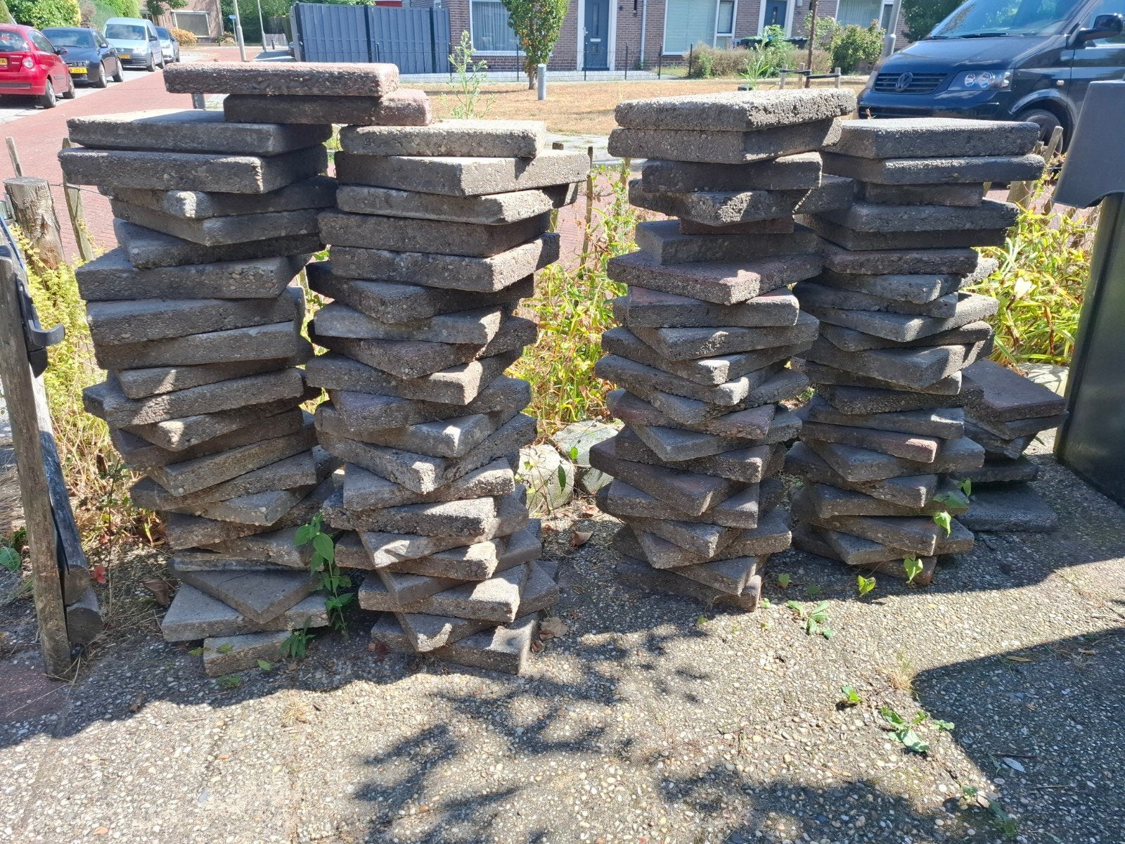 GRATIS Stoeptegels 30x30 cm - Diverse Soorten, Ophalen
