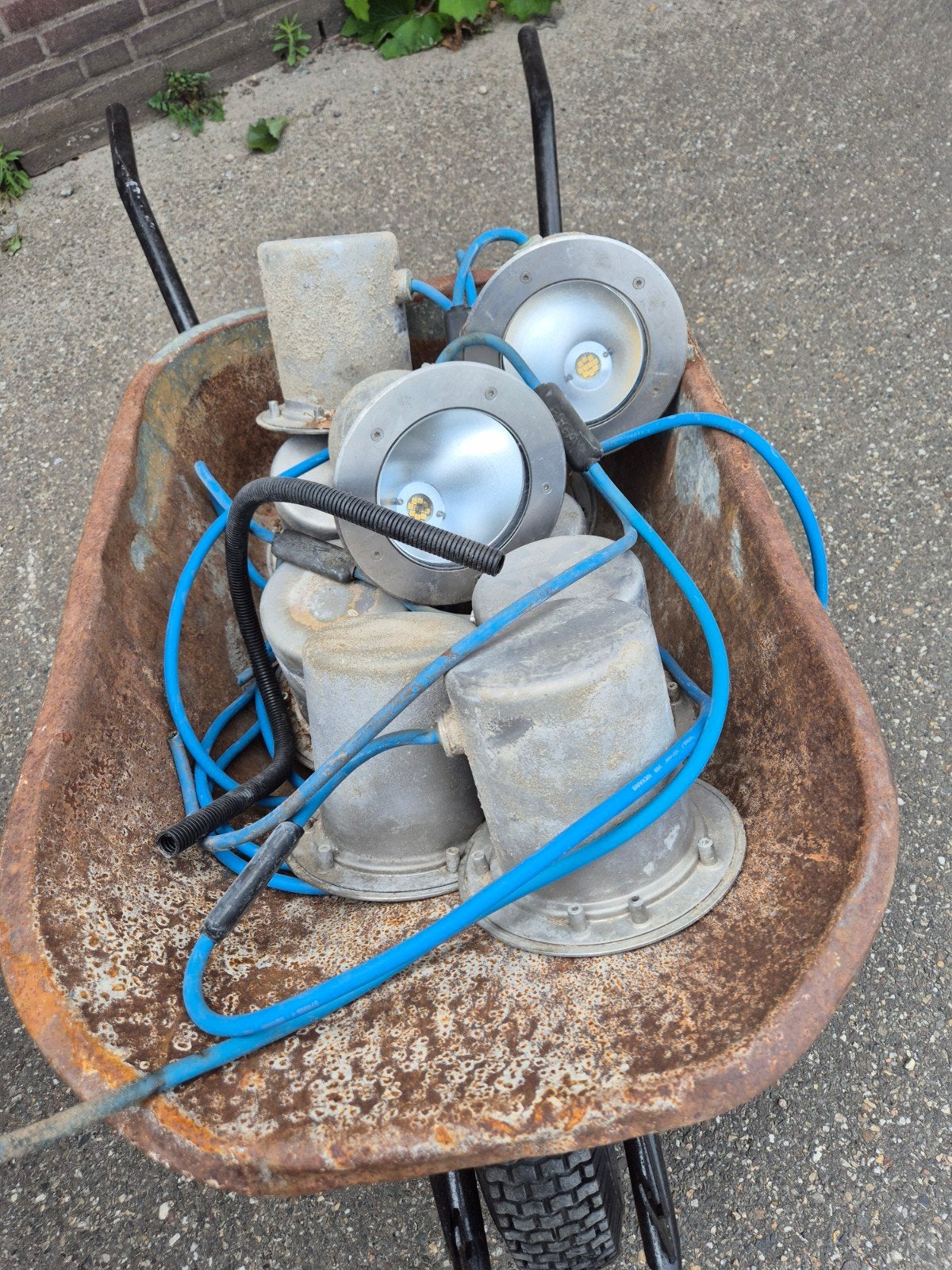 BeGa 77 106 Grond inbouw spots 10 stuks ledverlichting, Tuin en Terras, Buitenverlichting, Ophalen, Netvoeding, Minder dan 50 watt