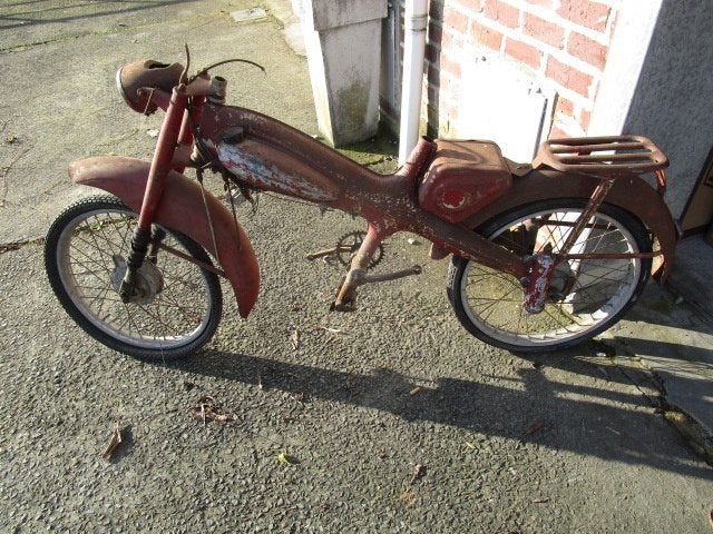 Rollend frame van Motom 48cc 4takt oldtimer bromfiets, Ophalen, Gebruikt, Frame, Overige merken