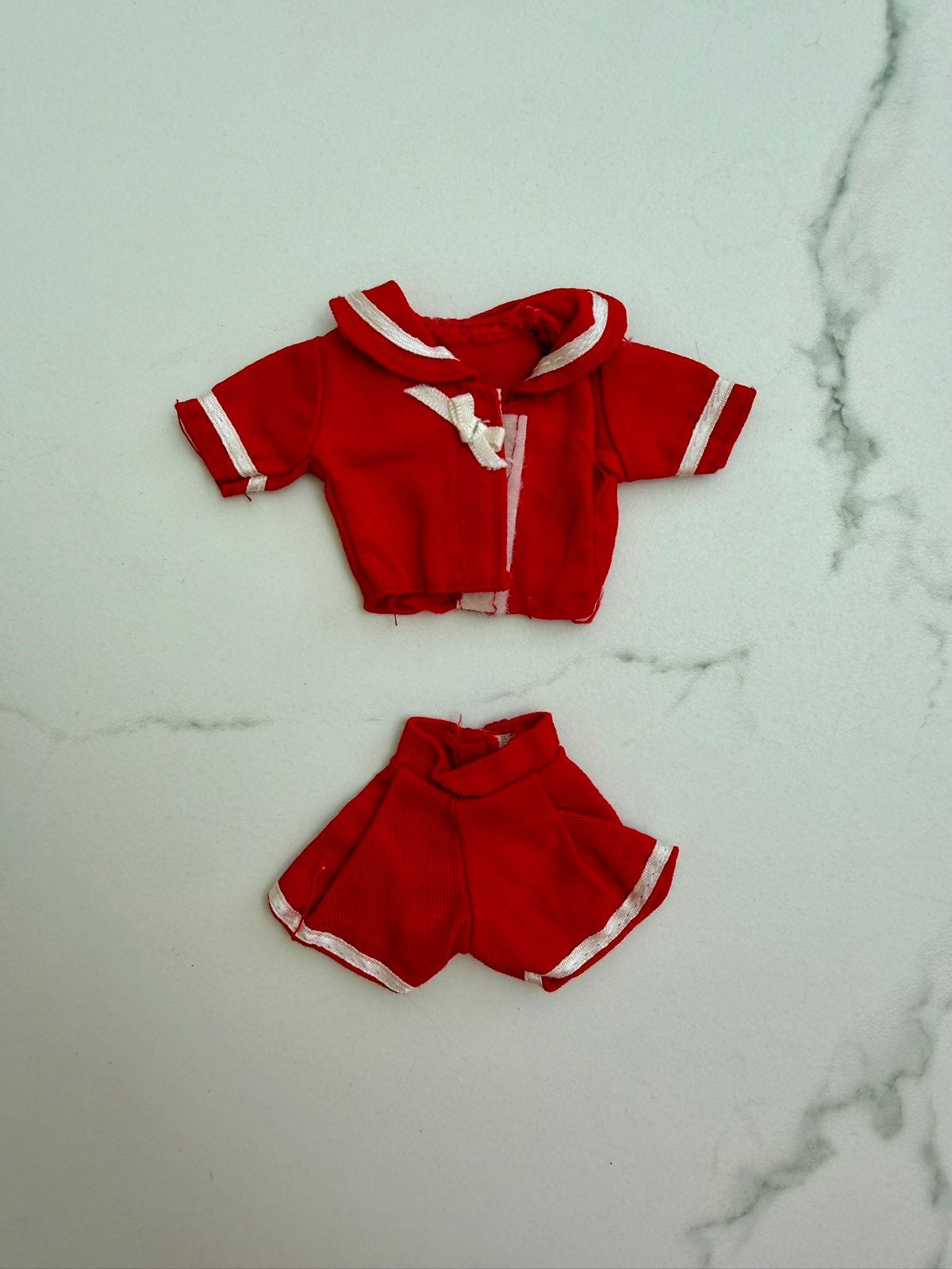 VINTAGE Barbie kleding, jaren 80, Ophalen of Verzenden, Zo goed als nieuw, Kleertjes