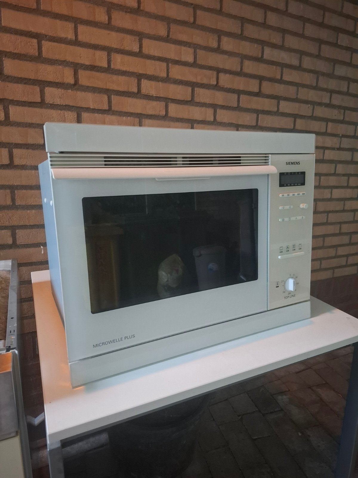 Siemens Inbouw combi oven-magnetron - 59,5 x 51 x 46 cm, Witgoed en Apparatuur, Magnetrons, Ophalen, Gebruikt, Magnetron, Inbouw