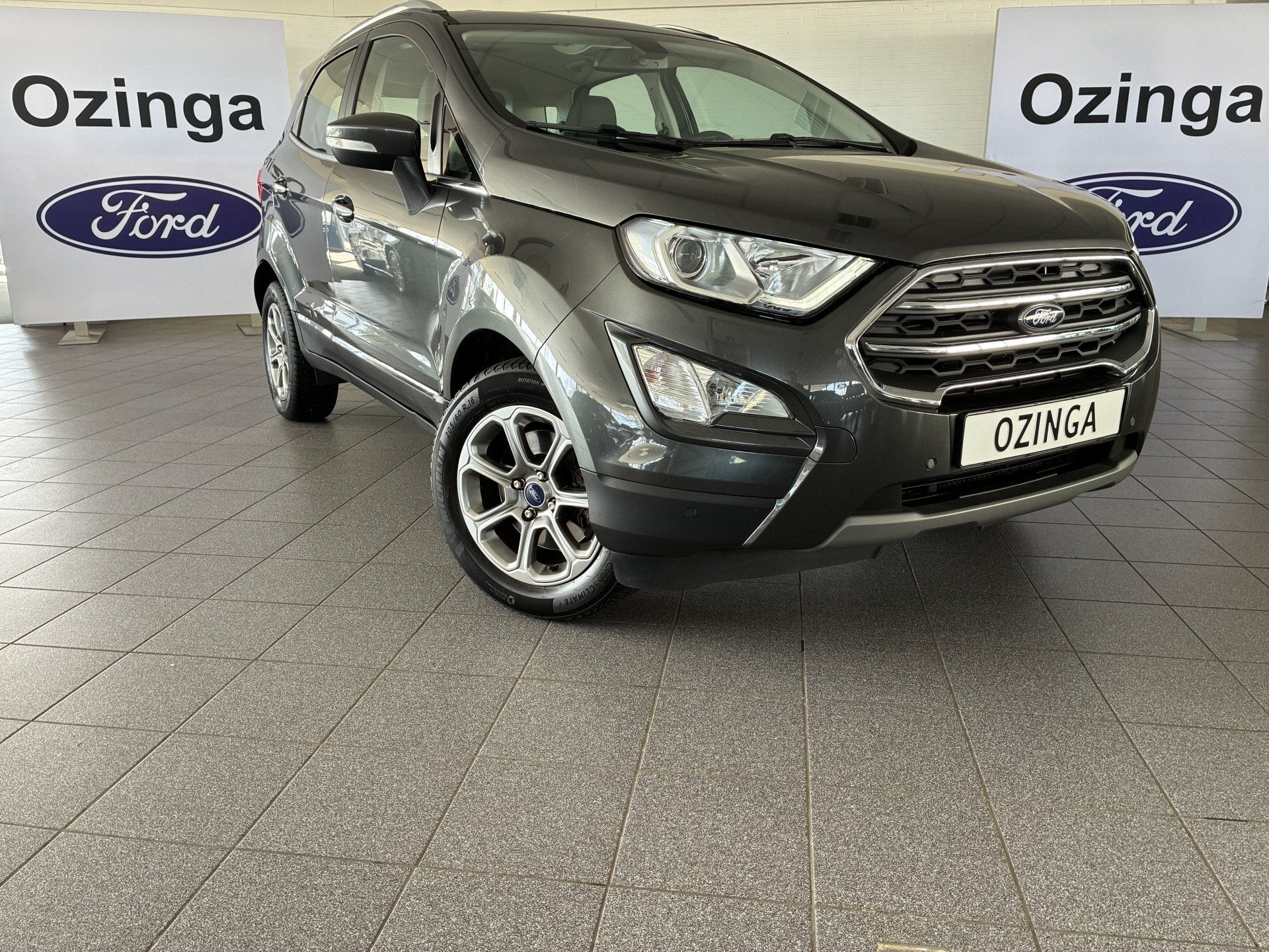 Ford EcoSport Automaat EcoBoost Titanium Hoogzitter winterpa, Auto's, Gebruikt, Euro 6, Ecosport, Bedrijf