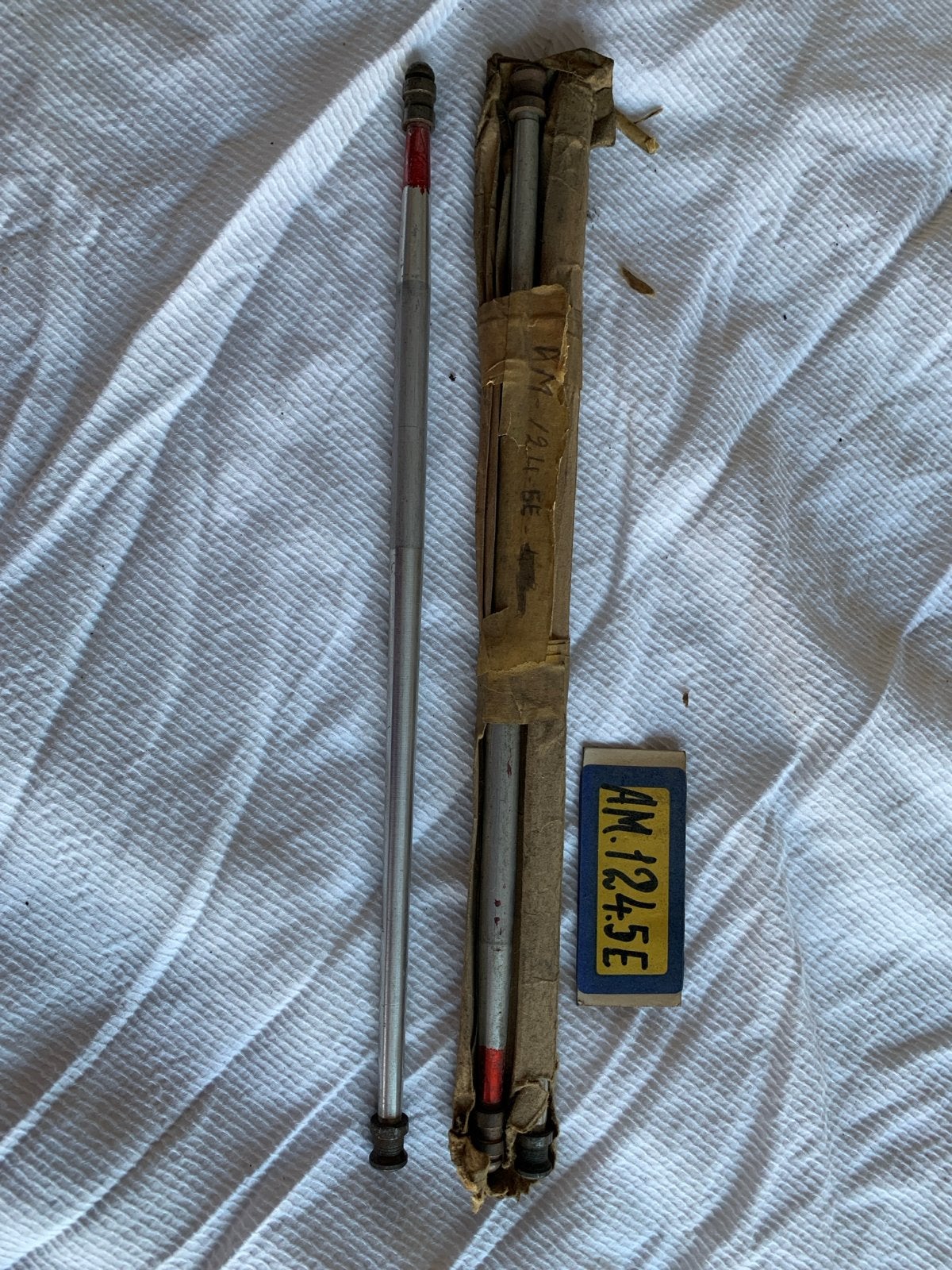 Originele Stoterstangen (4 stuks) voor Citroën 2CV, Ophalen of Verzenden, Gebruikt, Citroën
