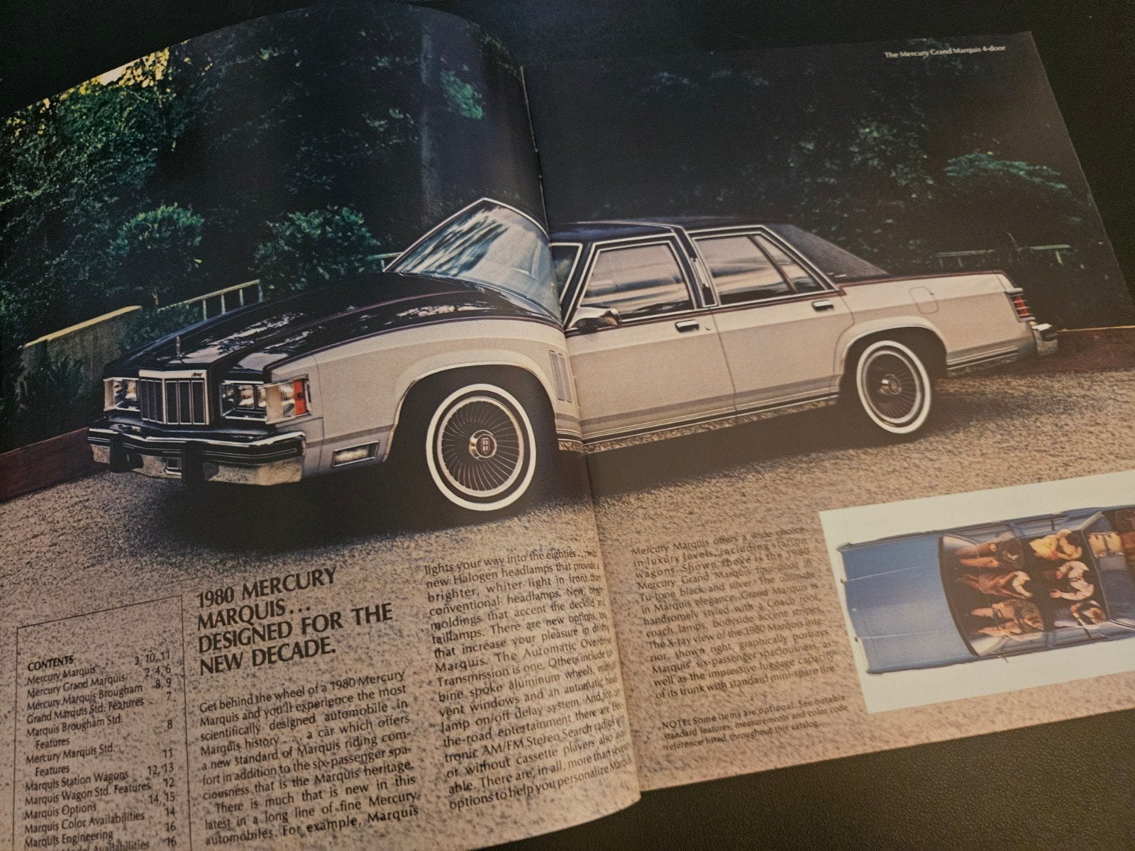 Brochure Mercury Marquis 1980 USA, Ophalen of Verzenden, Zo goed als nieuw, Overige merken