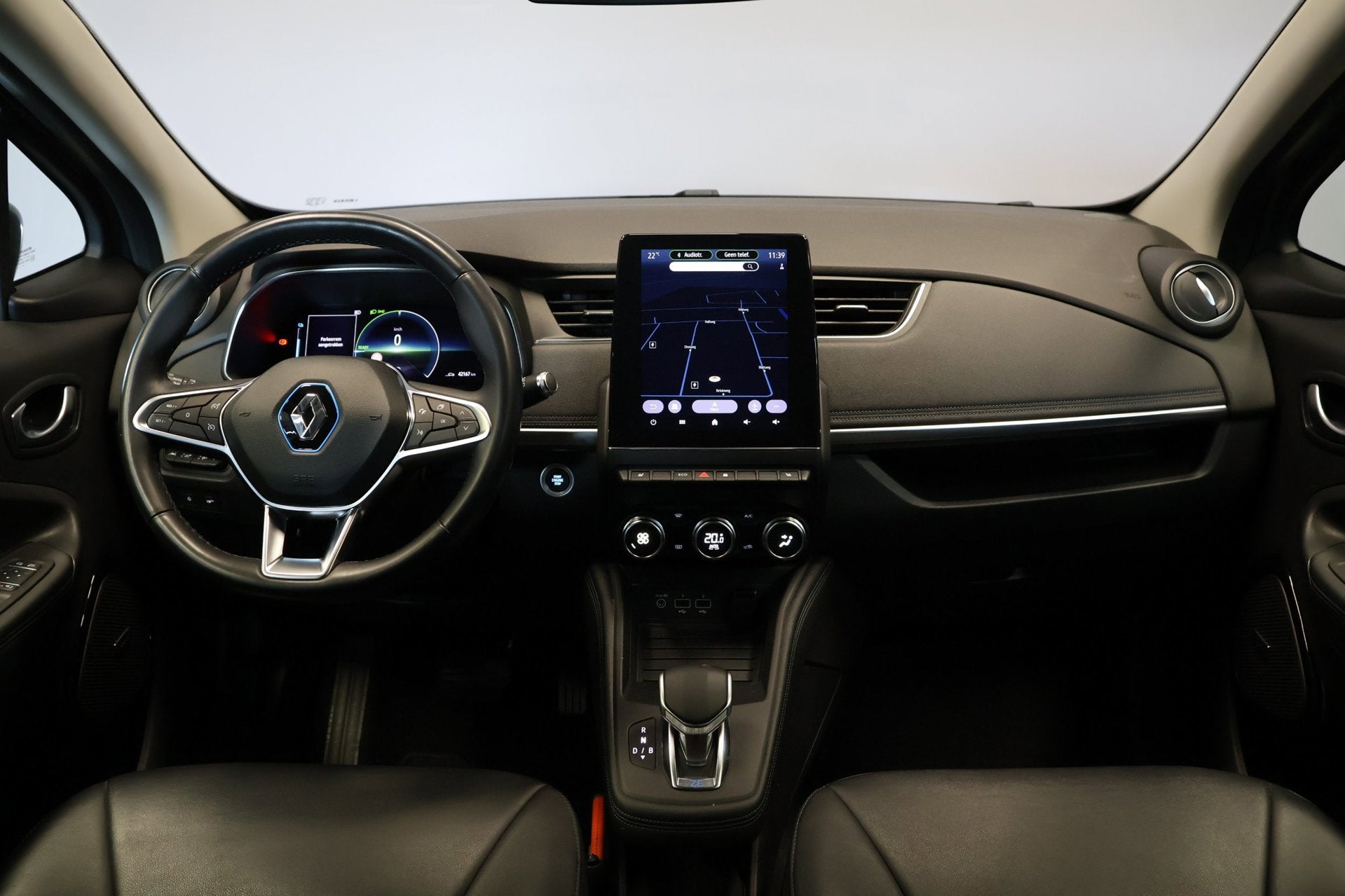 Renault ZOE R135 Edition One 52 kWh SOH 92% |KoopAccu, Auto's, Dealer onderhouden, 136 pk, Gebruikt, Zwart