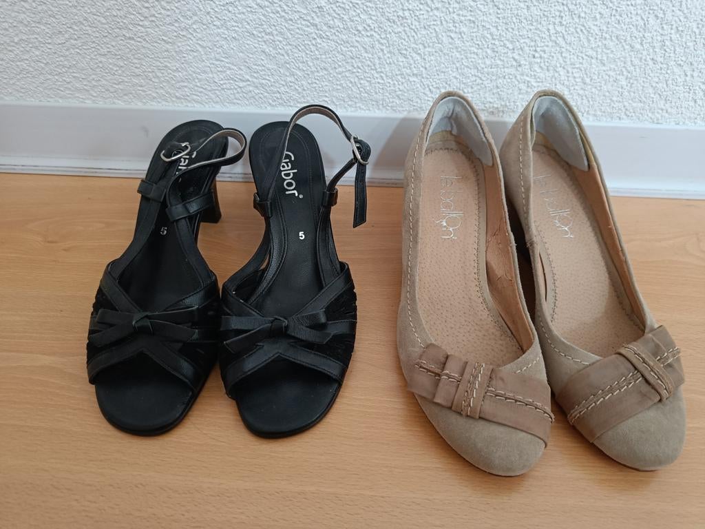 Damesschoenen Gabor en Le Ballon - maat 38 lente zomer, Ophalen of Verzenden, Gedragen