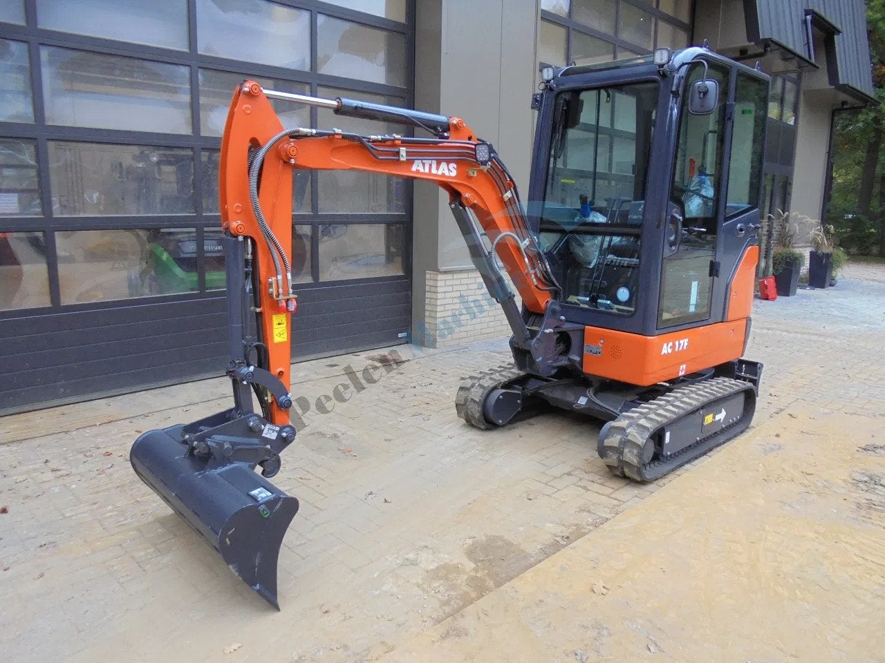 Atlas AC 17 F (bj 2024), Graafmachine