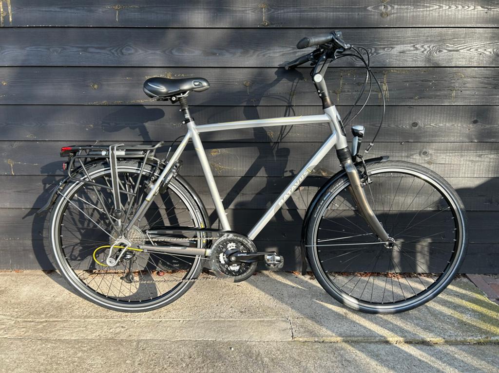 Nette sportieve Batavus Ventoux herenfiets 61 cm, Ophalen, Velgrem, Versnellingen, Batavus