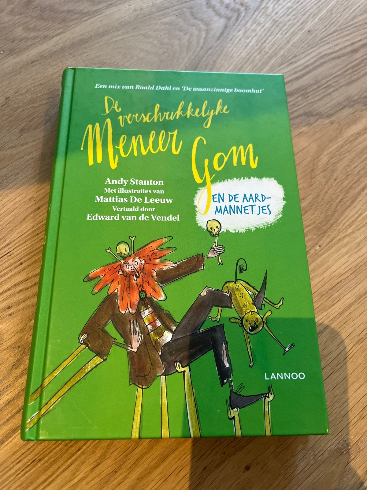 De Verschrikkelijke Meneer Gom en de Aardmannetjes, Boeken, Ophalen, Gelezen, Fictie