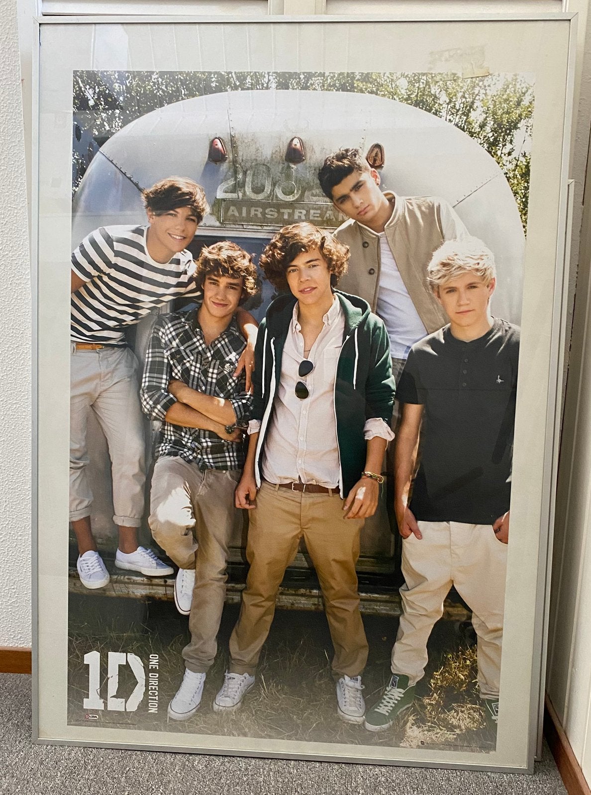 Poster One Direction 70x100 cm, Ophalen, Zo goed als nieuw, Foto of Poster, Minder dan 50 cm