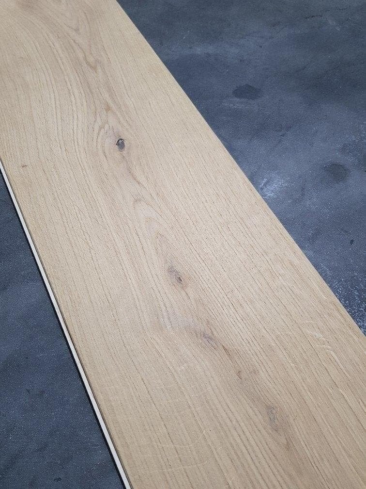 45 M2 AAN RESTPARTIJ! EIKEN MULTITOP 22 CM! BREED, Ophalen, Nieuw, 25 tot 50 m², Parket