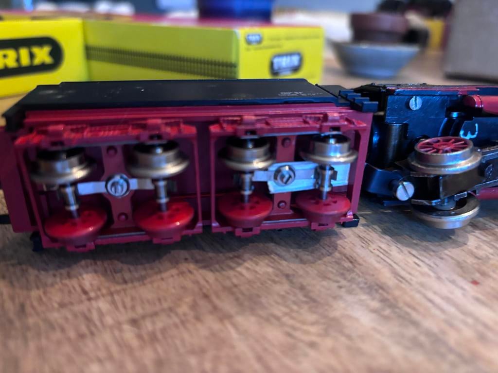 Trix Express Locomotief model 2204- Made in Western Germany, Ophalen, Gebruikt, Trix, Gelijkstroom