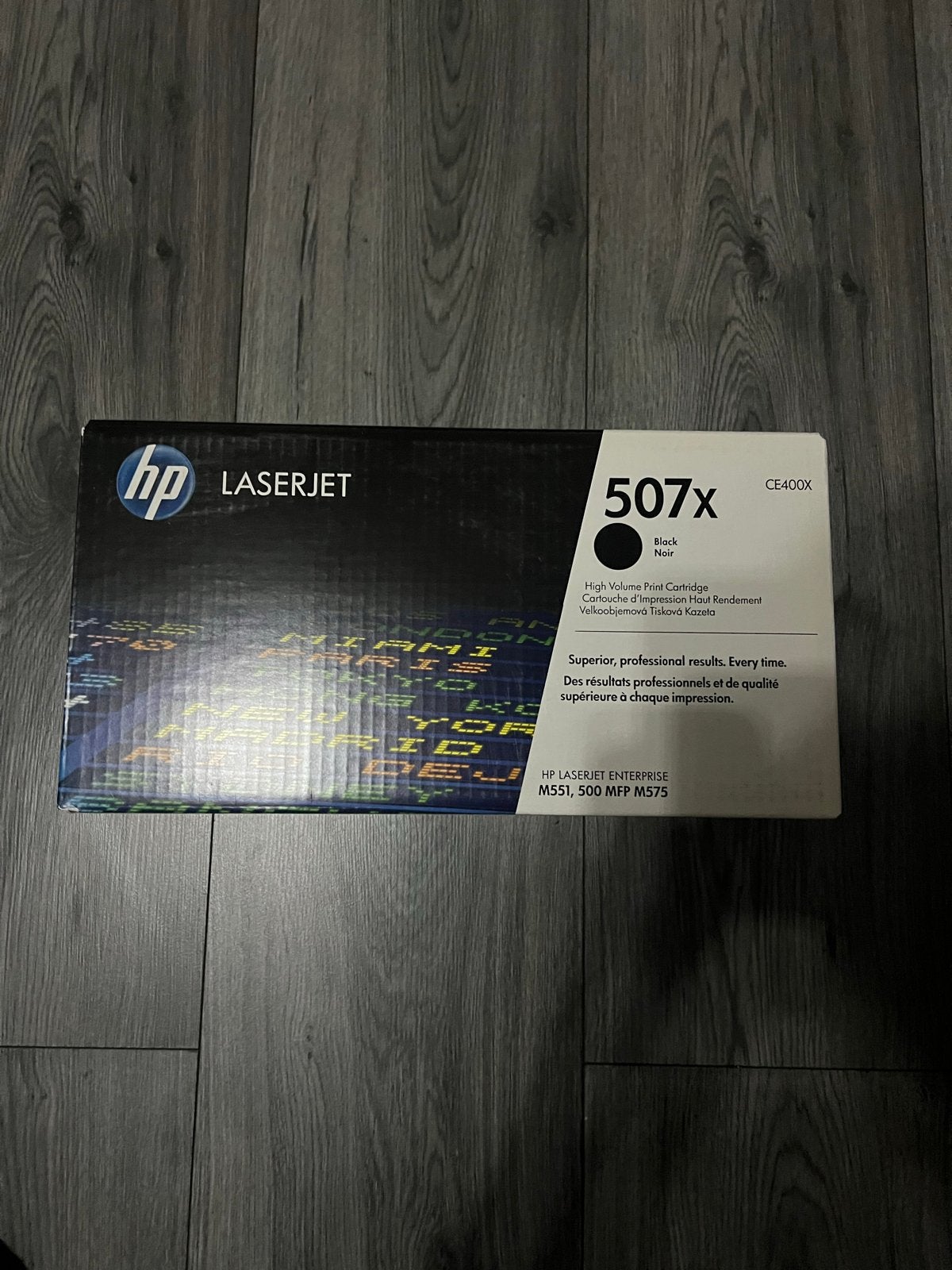 Originele HP 507X Zwart (CE400X) High Capacity Toner, Ophalen, Nieuw, Toner