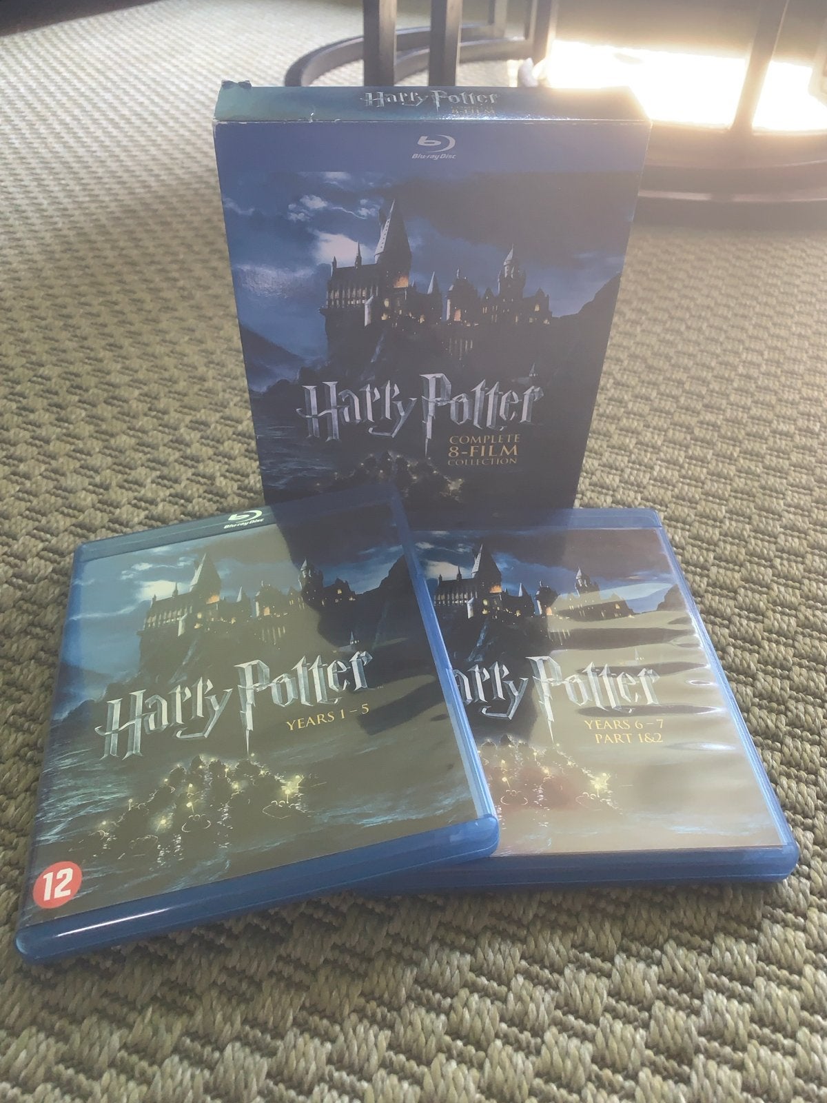 Harry Potter Blu-Ray Boxset - Alle 8 Films, Nederlands, Boxset, Science Fiction en Fantasy, Ophalen of Verzenden