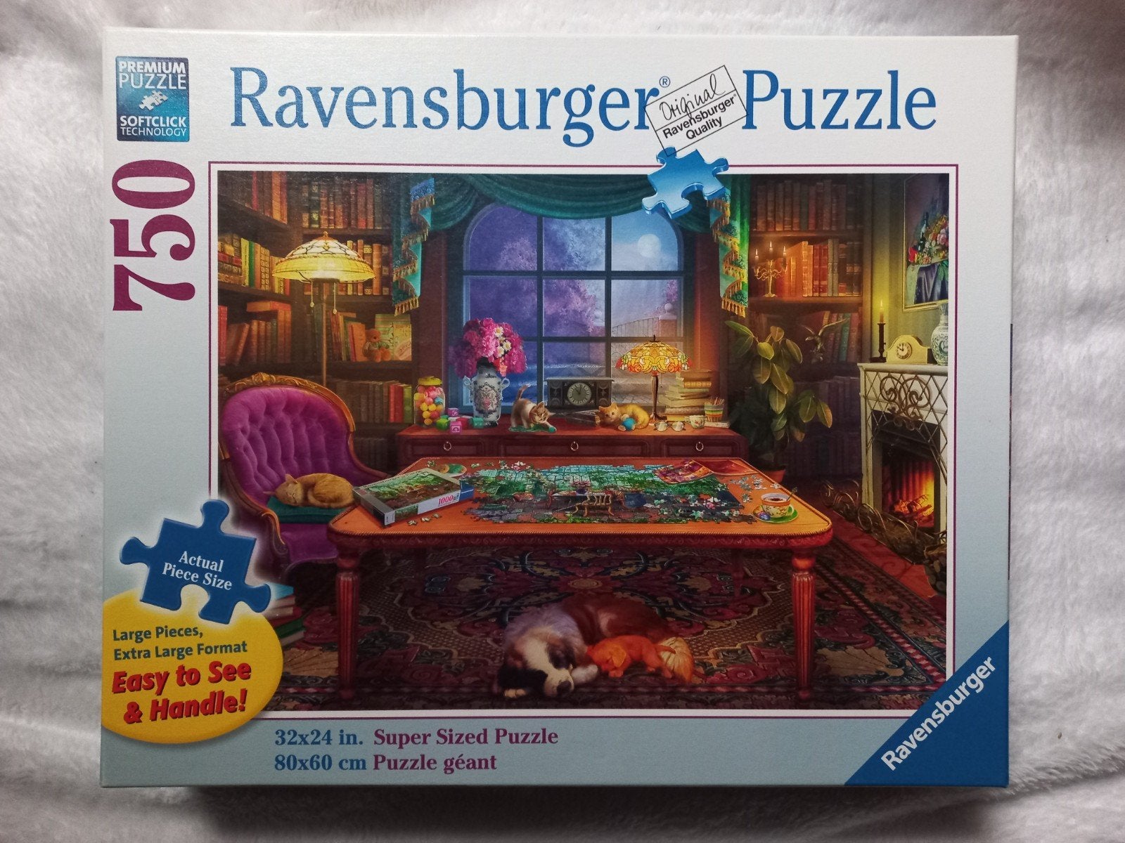 Ravensburger - Puzzler's Place, Ophalen of Verzenden, 500 t/m 1500 stukjes, Zo goed als nieuw