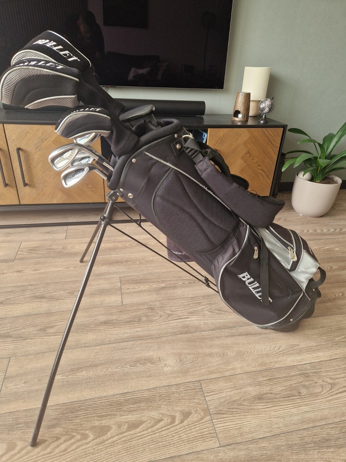 Complete golfset met tas, clubs en accessoires, Sport en Fitness, Ophalen, Gebruikt, Set, Overige merken