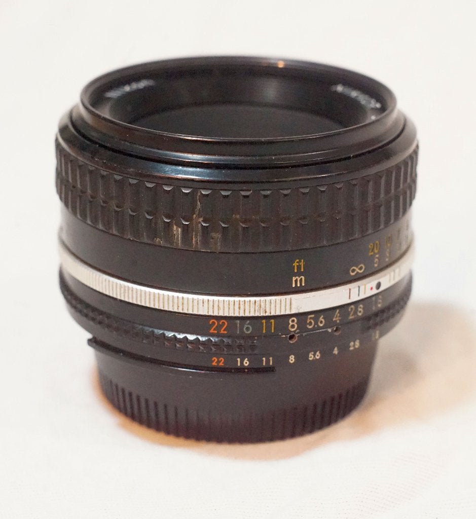 Nikon - Nikkor 50mm f1.8 (3234542) Ai e.a. Nikkor lenzen, Ophalen of Verzenden