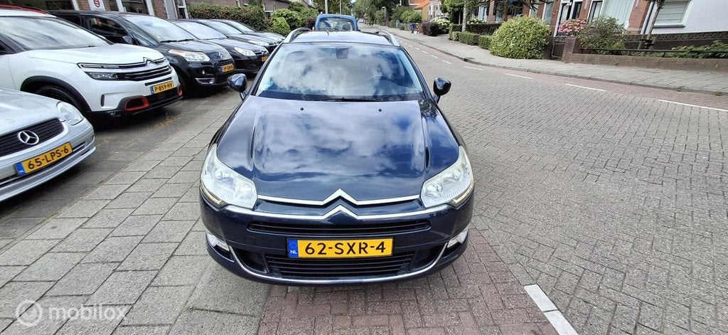 Citroen C5 Tourer 1.6 THP Business AUTOMAAT, Auto's, Euro 5, Gebruikt, Blauw, C5