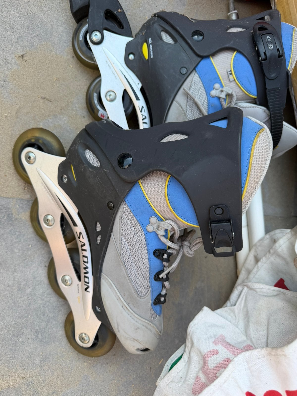 Salomon skeelers dames maar 41, Ophalen, Gebruikt, Salomon, Inline skates 4 wielen
