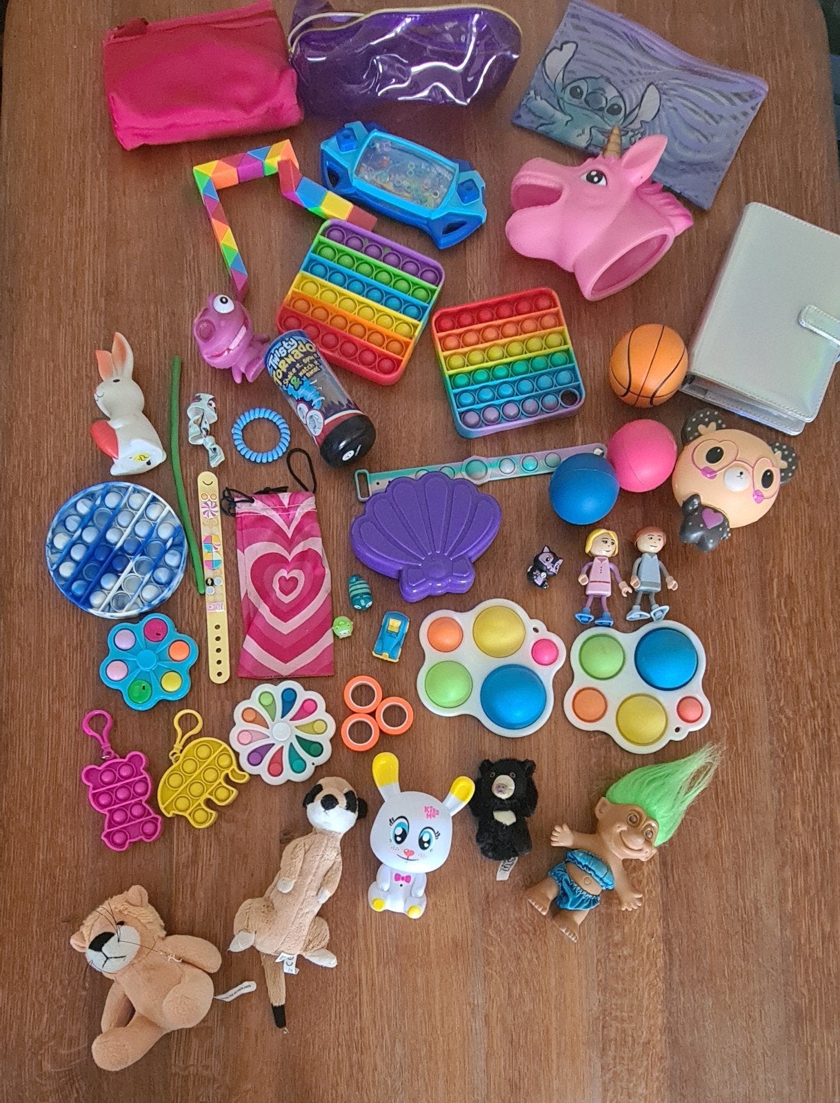 Groot pakket fidgets, Ophalen, Meisje