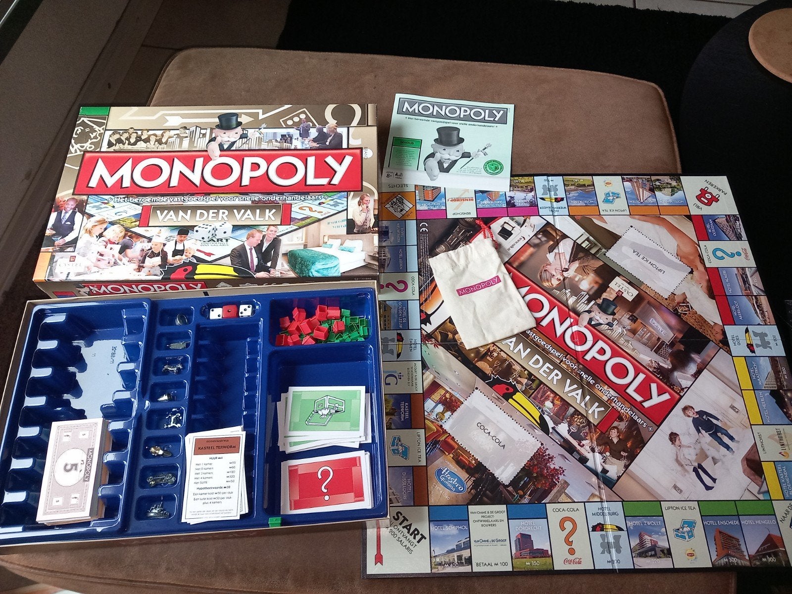 Monopoly Van der Valk Editie - Zo goed als nieuw, Klantenservice@hasbro.nl, Postbus 3000, 3500 DA Utrecht, Ophalen of Verzenden
