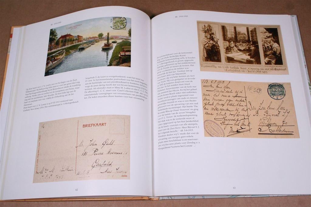\'s-Hertogenbosch op de kaart gezet — Prentbriefkaarten, Boeken, Geschiedenis | Stad en Regio, Ophalen of Verzenden, Zo goed als nieuw